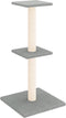 vidaXL - Kattenmeubel - met - sisal - krabpalen - 73 - cm - lichtgrijs