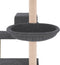 vidaXL - Kattenmeubel - met - sisal - krabpalen - 82,5 - cm - donkergrijs