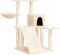 vidaXL - Kattenmeubel - met - sisal - krabpalen - 82 - cm - crèmekleurig