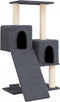 vidaXL - Kattenmeubel - met - sisal - krabpalen - 82 - cm - donkergrijs