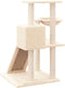 vidaXL - Kattenmeubel - met - sisal - krabpalen - 82 - cm - donkergrijs