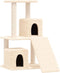 vidaXL - Kattenmeubel - met - sisal - krabpalen - 82 - cm - donkergrijs