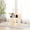 vidaXL - Kattenmeubel - met - sisal - krabpalen - 82 - cm - crèmekleurig