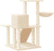 vidaXL - Kattenmeubel - met - sisal - krabpalen - 82 - cm - crèmekleurig