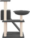 vidaXL - Kattenmeubel - met - sisal - krabpalen - 82 - cm - donkergrijs