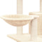 vidaXL - Kattenmeubel - met - sisal - krabpalen - 82 - cm - donkergrijs