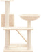 vidaXL - Kattenmeubel - met - sisal - krabpalen - 82 - cm - donkergrijs