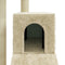vidaXL - Kattenmeubel - met - sisal - krabpalen - 92 - cm - crèmekleurig