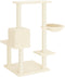 vidaXL - Kattenmeubel - met - sisal - krabpalen - 95 - cm - crèmekleurig