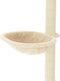 vidaXL - Kattenmeubel - met - sisal - krabpalen - 95 - cm - crèmekleurig