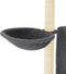 vidaXL - Kattenmeubel - met - sisal - krabpalen - 96,5 - cm - donkergrijs