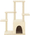 vidaXL - Kattenmeubel - met - sisal - krabpalen - 97,5 - cm - crèmekleurig