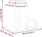 vidaXL - Kattenmeubel - met - tunnel - 60x34,5x50 - cm - lichtgrijs