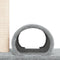 vidaXL - Kattenmeubel - met - tunnel - 60x34,5x50 - cm - lichtgrijs