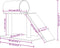 vidaXL - Kattenmeubel - met - tunnel - en - ladder - 55,5 - cm - donkergrijs