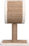 vidaXL - Kattenmeubel - met - tunnel - en - speeltje - 56 - cm - zeegras