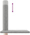 vidaXL - Kattenmeubel - vloer - tot - plafond - 250,5-276,5 - cm - lichtgrijs