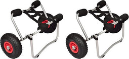 vidaXL - Kayaktrolleys - 2 - st - aluminium