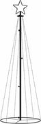 vidaXL - Kegelkerstboom - 108 - LED's - 70x180 - cm - meerkleurig