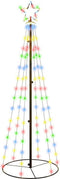 vidaXL - Kegelkerstboom - 108 - LED's - 70x180 - cm - meerkleurig