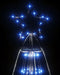 vidaXL - Kegelkerstboom - 1134 - LED's - blauw - 230x800 - cm
