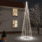 vidaXL - Kegelkerstboom - 1134 - LED's - koudwit - 230x800 - cm