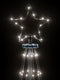 vidaXL - Kegelkerstboom - 1134 - LED's - koudwit - 230x800 - cm