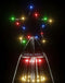 vidaXL - Kegelkerstboom - 1134 - LED's - meerkleurig - 230x800 - cm