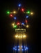 vidaXL - Kegelkerstboom - 1134 - LED's - meerkleurig - 230x800 - cm