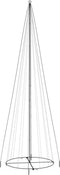 vidaXL - Kegelkerstboom - 1134 - LED's - meerkleurig - 230x800 - cm