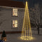 vidaXL - Kegelkerstboom - 1134 - LED's - warmwit - 230x800 - cm