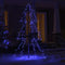 vidaXL - Kegelkerstboom - 160 - LED's - binnen - en - buiten - 78x120 - cm