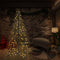vidaXL - Kegelkerstboom - 240 - LED's - binnen - en - buiten - 115x150 - cm