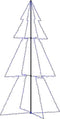 vidaXL - Kegelkerstboom - 300 - LED's - binnen - en - buiten - 120x220 - cm