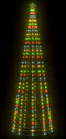 vidaXL - Kegelkerstboom - 330 - meerkleurige - LED's - 100x300 - cm
