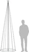 vidaXL - Kegelkerstboom - 330 - meerkleurige - LED's - 100x300 - cm