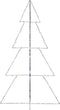 vidaXL - Kegelkerstboom - 360 - LED's - binnen - en - buiten - 143x250 - cm