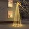 vidaXL - Kegelkerstboom - 732 - LED's - warmwit - 160x500 - cm