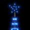vidaXL - Kegelkerstboom - 752 - blauwe - LED's - 160x500 - cm