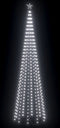 vidaXL - Kegelkerstboom - 752 - koudwitte - LED's - 160x500 - cm