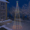 vidaXL - Kegelkerstboom - 752 - meerkleurige - LED's - 160x500 - cm