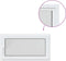vidaXL - Kelderraam - RISOR - 110x50 - cm - draaikiep-draai - DIN - rechts - wit