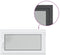 vidaXL - Kelderraam - RISOR - 110x50 - cm - draaikiep-draai - DIN - rechts - antraciet