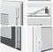 vidaXL - Kelderraam - RISOR - 110x50 - cm - draaikiep-draai - DIN - rechts - antraciet