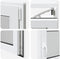 vidaXL - Kelderraam - RISOR - 110x50 - cm - draaikiep-draai - DIN - rechts - wit