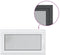 vidaXL - Kelderraam - RISOR - 110x60 - cm - draaikiep-draai - DIN - links - antraciet