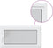vidaXL - Kelderraam - RISOR - 110x60 - cm - draaikiep-draai - DIN - rechts - wit