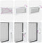 vidaXL - Kelderraam - RISOR - 110x60 - cm - draaikiep-draai - DIN - links - antraciet