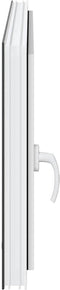 vidaXL - Kelderraam - RISOR - 110x60 - cm - draaikiep-draai - DIN - rechts - antraciet