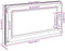 vidaXL - Kelderraam - RISOR - 110x60 - cm - draaikiep-draai - DIN - links - antraciet